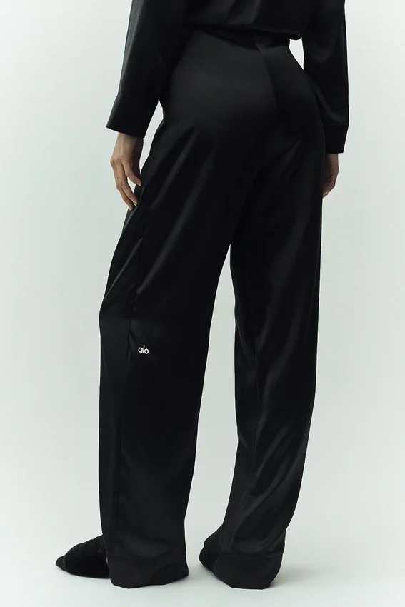 Pantalones Silk Luminous (largos) - Negro