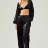 Pantalones Silk Luminous (Regular) - Negro