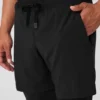 Pantalones Stability 2 en 1 - Negro/Negro