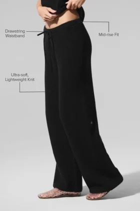 Pantalones tipo jersé Supernatural – Negro