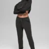 Pantalones Winter Bliss de punto trenzado - Gris jaspeado oscuro