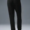 Pantalones Winter Bliss de punto trenzado - Negro
