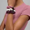 Paquete de 3 mini gomas para el cabello Fresh - Burdeos/Rosa rosa silvestre/Marfil