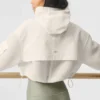 Parka cargo corta Engage - Marfil