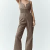 Peto Bunny Slope de mezcla de lana - Alpine Cocoa Heather