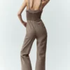 Peto Bunny Slope de mezcla de lana - Alpine Cocoa Heather