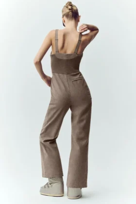 Peto Bunny Slope de mezcla de lana – Alpine Cocoa Heather
