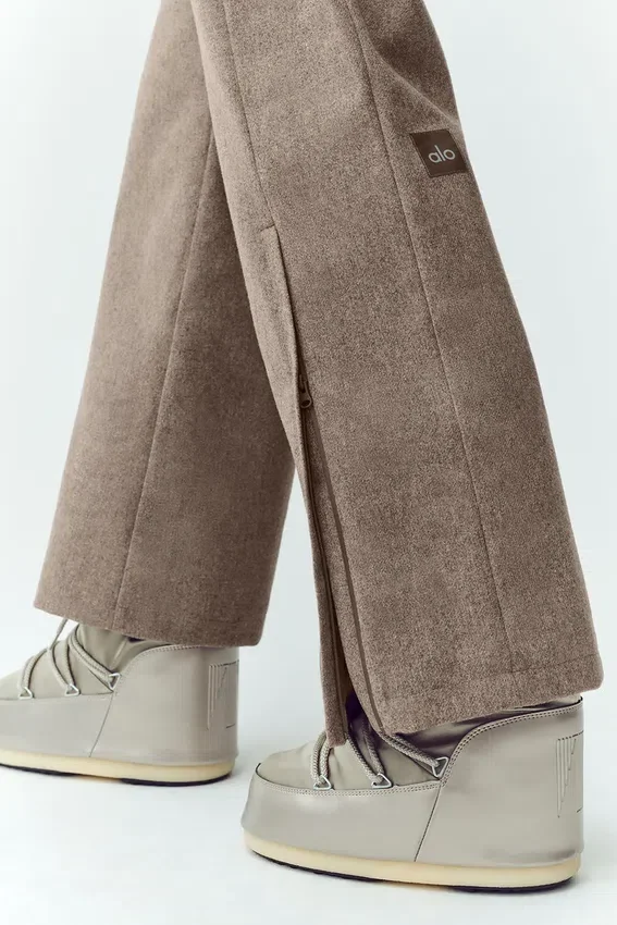 Peto Bunny Slope de mezcla de lana - Alpine Cocoa Heather