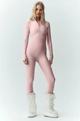 Peto de esquí Airlift Winter Warm — Rosa champán