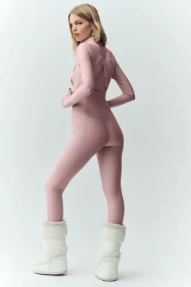 Peto de esquí Airlift Winter Warm — Rosa champán