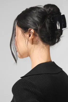Pinza de garra Effortless (paquete de 2) – Negro