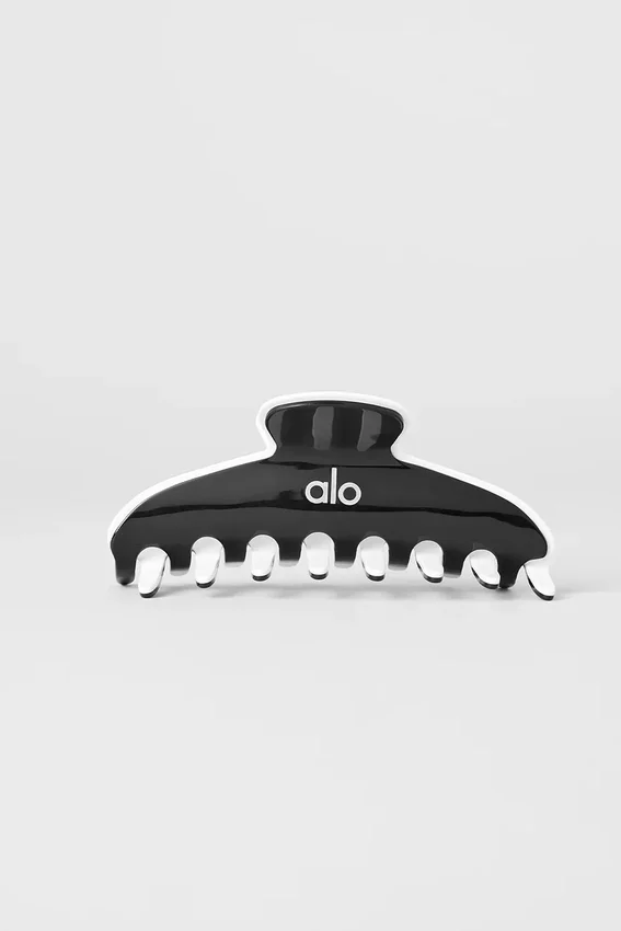 Pinza de pelo Outline - Negro/Blanco