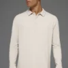 Polo de manga larga Double Take - Hueso