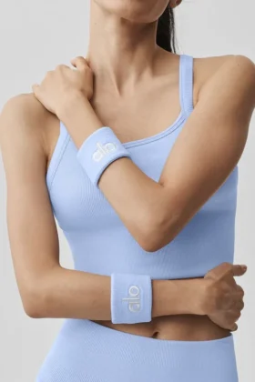 Pulsera Glow (paquete de 2) - Azul Provenza claro/Blanco