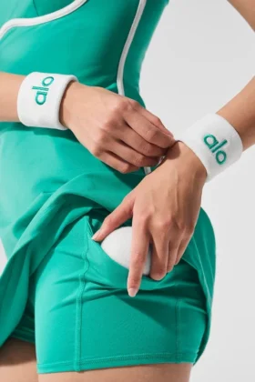 Pulsera luminosa (paquete de 2) – Blanco/Verde abeto