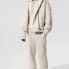 Selecciona la chaqueta bomber con capucha - Color hueso