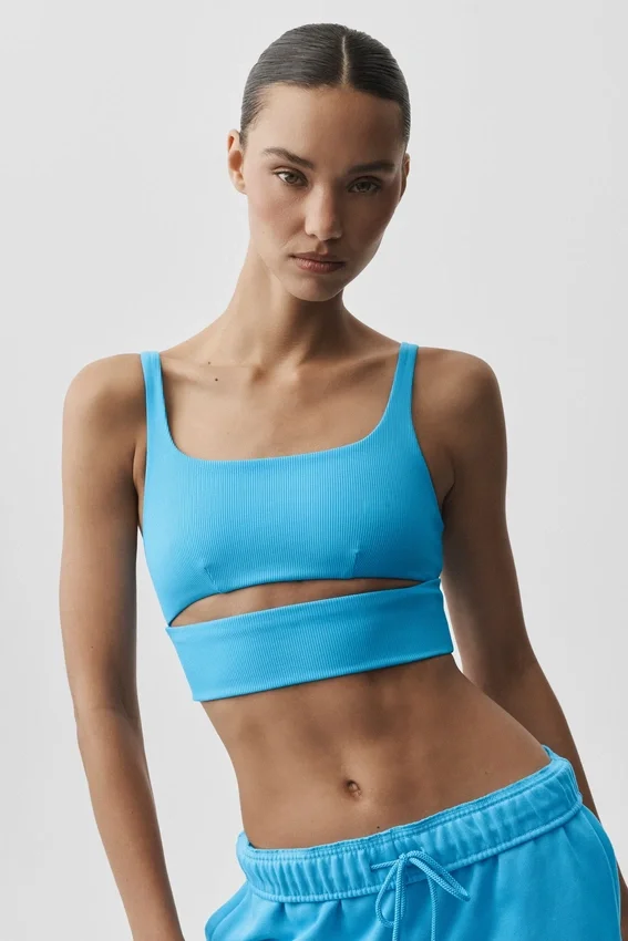 Slit Bra - Azul celeste