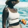 Slit Bra - Marfil