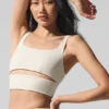 Slit Bra - Marfil