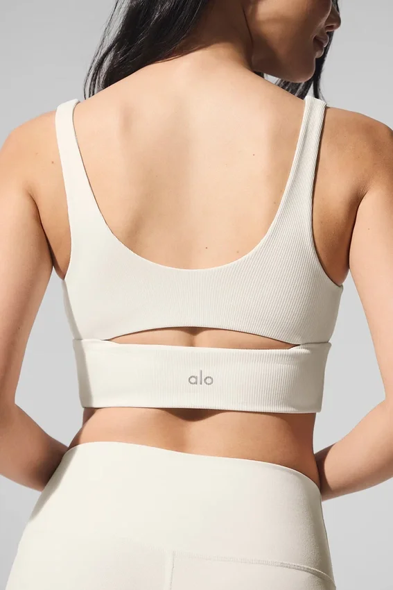 Slit Bra - Marfil
