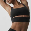 Slit Bra - Negro
