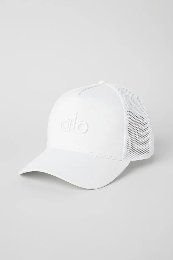 Sombrero de camionero District - Blanco/Blanco