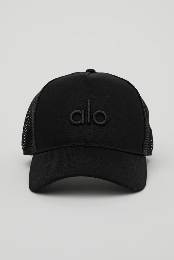 Sombrero de camionero District - Negro