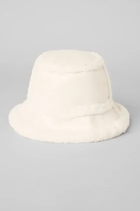 Sombrero de pescador Winterfun – Marfil