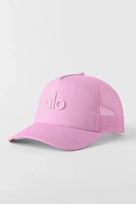 Sombrero District Trucker - Rosa corazón de caramelo