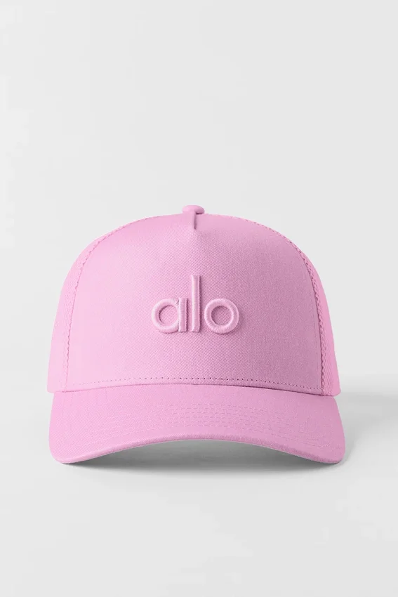 Sombrero District Trucker - Rosa corazón de caramelo