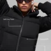 Sudadera acolchada - Negro