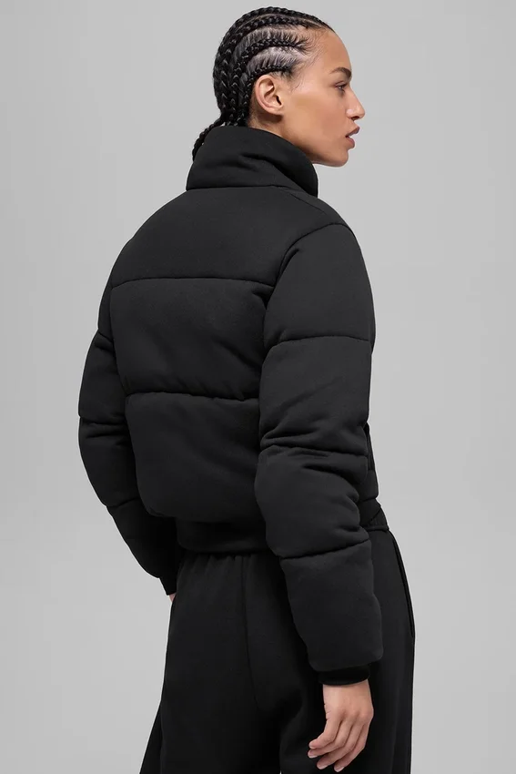 Sudadera acolchada - Negro