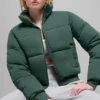Sudadera acolchada - Verde trébol