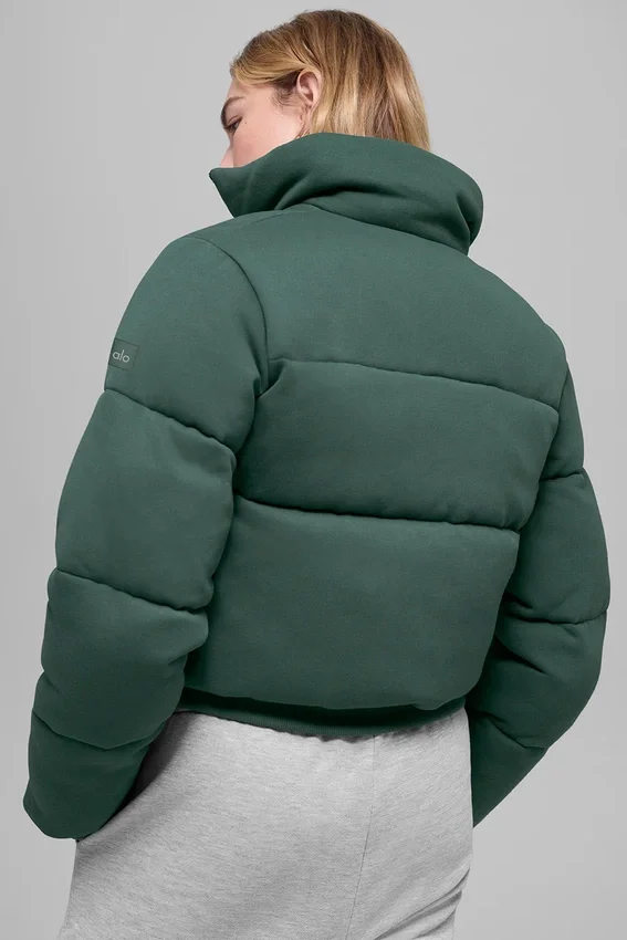 Sudadera acolchada - Verde trébol