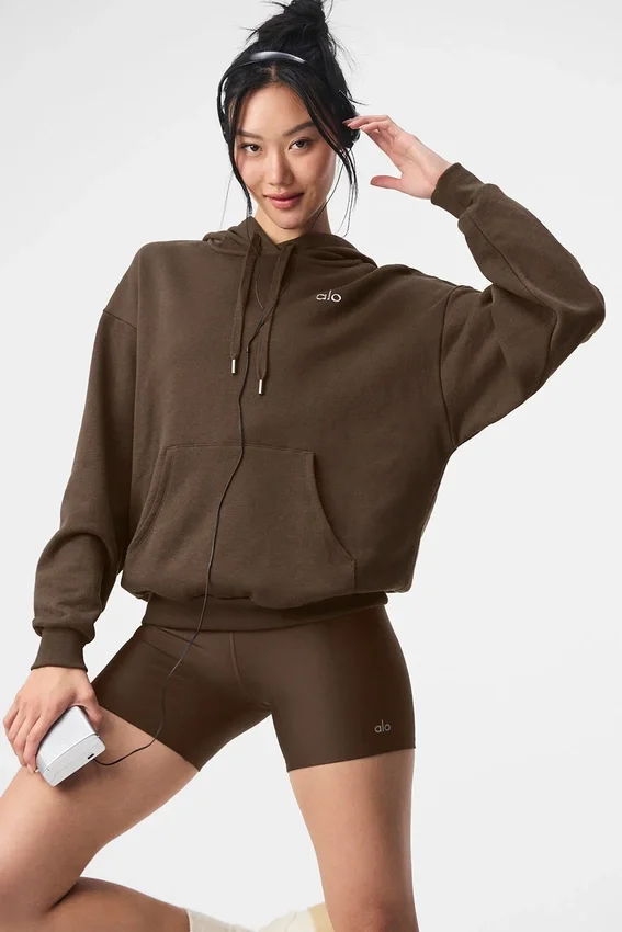 Sudadera con capucha Accolade - Espresso