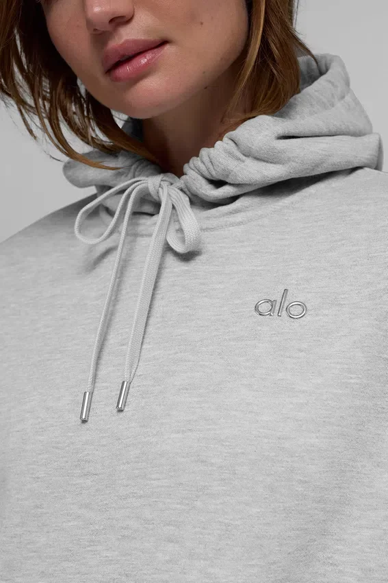 Sudadera con capucha Accolade - Gris jaspeado deportivo