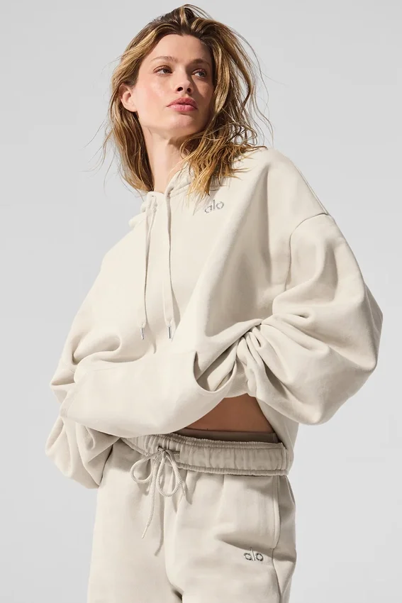 Sudadera con capucha Accolade - Hueso