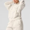 Sudadera con capucha Accolade - Marfil