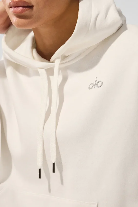 Sudadera con capucha Accolade - Marfil