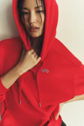 Sudadera con capucha Accolade - Rojo brillante