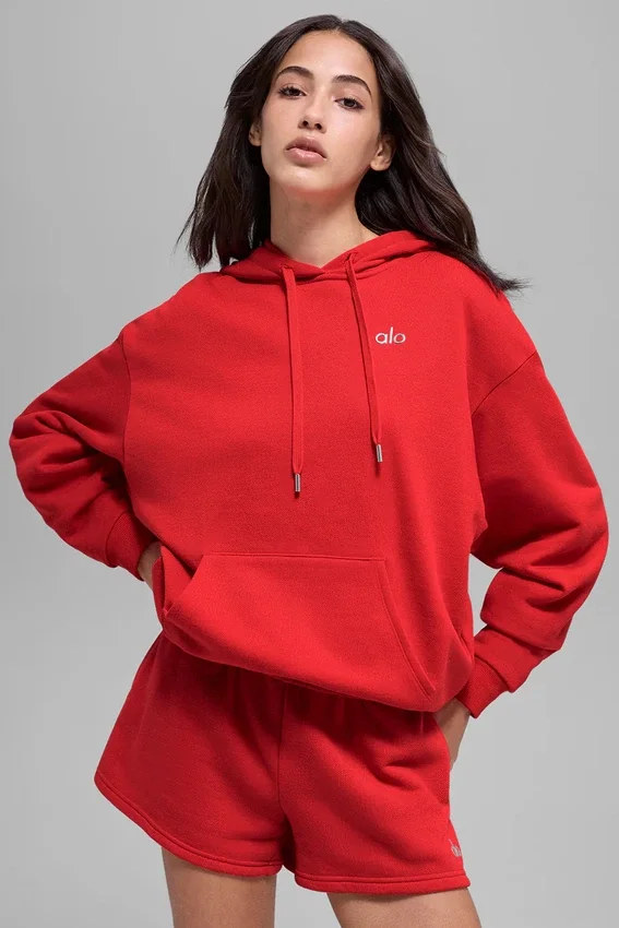 Sudadera con capucha Accolade - Rojo brillante