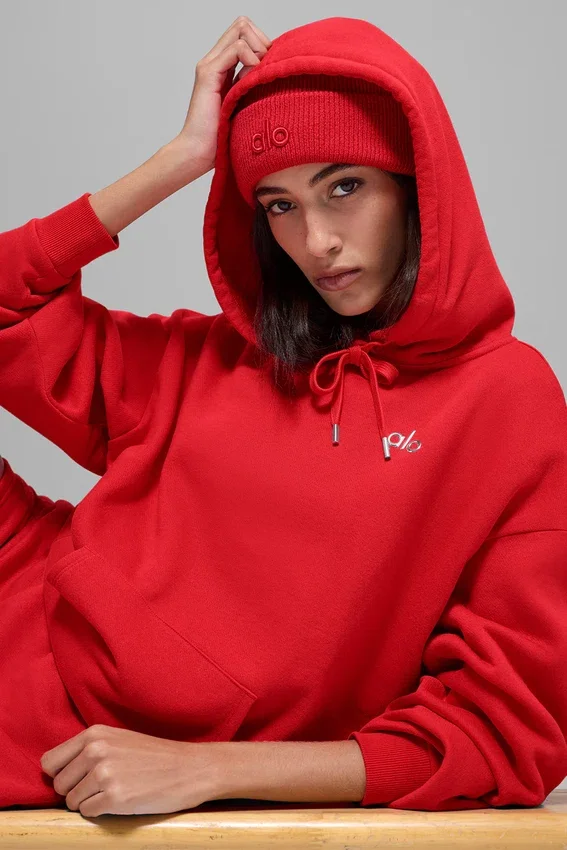 Sudadera con capucha Accolade - Rojo brillante