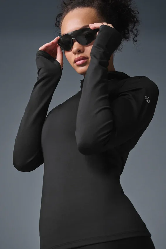 Sudadera con capucha Airlift Winter Warm — Negro