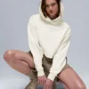 Sudadera con capucha Bae - Marfil