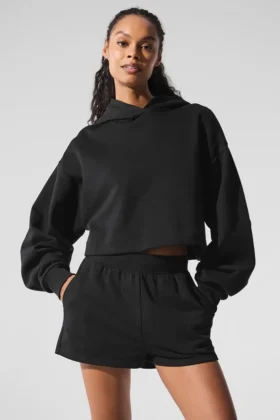 Sudadera con capucha Bae - Negro