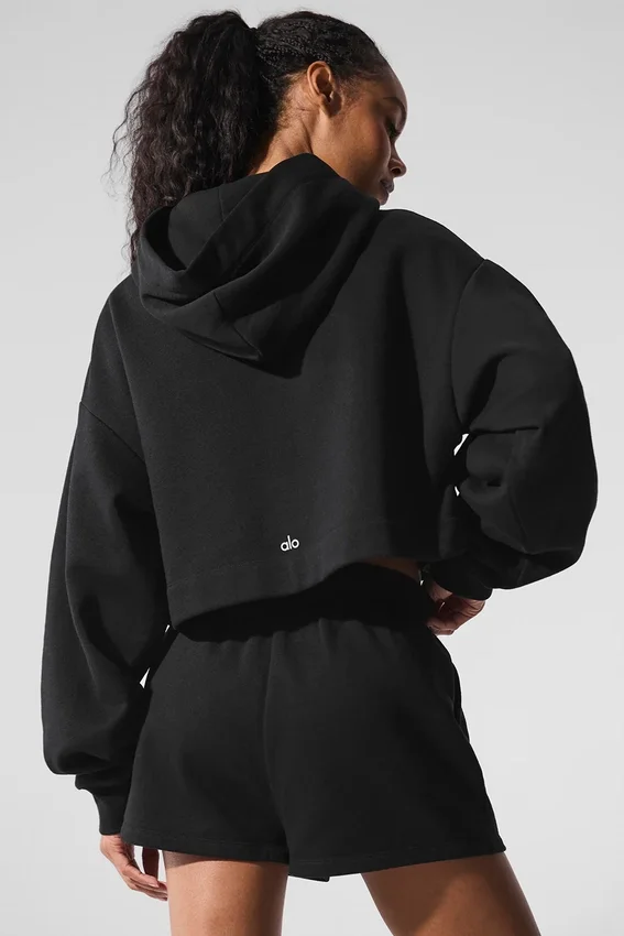 Sudadera con capucha Bae - Negro