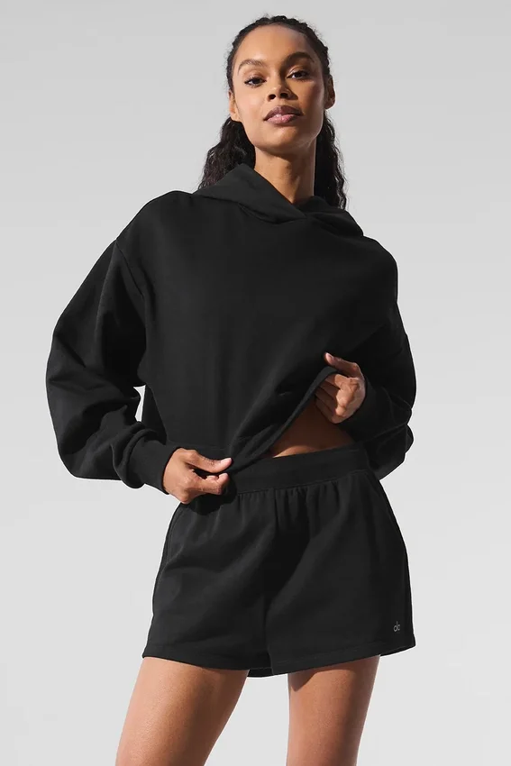 Sudadera con capucha Bae - Negro