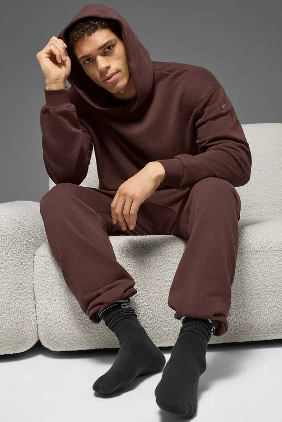 Sudadera con capucha Chill - Brownstone