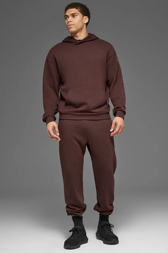 Sudadera con capucha Chill - Brownstone