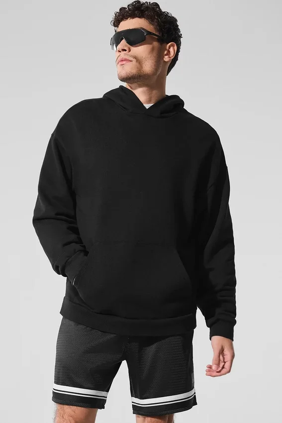 Sudadera con capucha Chill - Negra